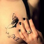 fotó egy tündér tetoválásról, 2017.10.28. 080. sz. - Tündér tetoválás -