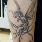 fotó egy tündér tetoválásról, 2017.10.28. 081. sz. - Tündér tetoválás -