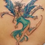 fotó egy tündér tetoválásról 2017.10.28. №086 - Tündér tetoválás -