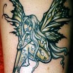 fotó egy tündér tetoválásról 2017.10.28. №098 - Tündér tetoválás -