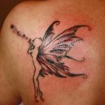 fotó egy tündér tetoválásról, 2017.10.28. 099. sz. - Tündér tetoválás -