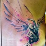 fotó egy tündér tetoválásról, 2017.10.28., 101. szám - Tündér tetoválás -