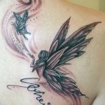 fotó egy tündér tetoválásról, kelt 2017.10.28. 108. szám - Tündér tetoválás -