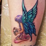 fotó egy tündér tetoválásról, kelt 2017.10.28. 109. szám - Tündér tetoválás -