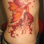 fotó egy tündér tetoválásról, kelt 2017.10.28. 114. szám - Tündér tetoválás -