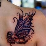 fotó egy tündér tetoválásról, 2017.10.28., 120. sz. - Tündér tetoválás -