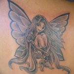 fotó egy tündér tetoválásról, kelt 2017.10.28. 123. szám - Tündér tetoválás -