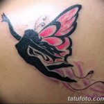 fotó egy tündér tetoválásról, kelt 2017.10.28. 124. szám - Tündér tetoválás -