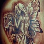 fotó egy tündér tetoválásról, kelt 2017.10.28. 127. szám - Tündér tetoválás -