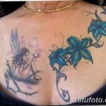 fotó egy tündér tetoválásról, kelt 2017.10.28. 128. szám - Tündér tetoválás -