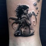 fotó egy tündér tetoválásról, 2017.10.28., 131. szám - Tündér tetoválás -