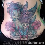 fotó egy tündér tetoválásról, 2017.10.28. 132. szám - Tündér tetoválás -