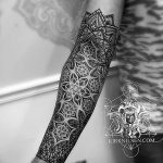 foto af geometri tatovering fra 01/13/2018 №001 - tatovering geometri -