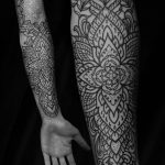 foto af geometri tatovering fra 01/13/2018 №003 - tatovering geometri -