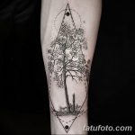 foto af geometri tatovering fra 01/13/2018 №009 - tatovering geometri -