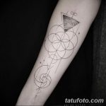 foto af geometri tatovering fra 01/13/2018 №013 - tatovering geometri -
