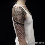 foto af geometri tatovering fra 01/13/2018 №024 - tatovering geometri -