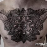 foto af geometri tatovering fra 01/13/2018 №026 - tatovering geometri -