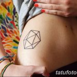 foto af geometri tatovering fra 01/13/2018 №027 - tatovering geometri -