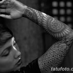 foto af geometri tatovering fra 01/13/2018 №030 - tatovering geometri -