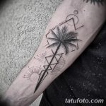 foto af geometri tatovering fra 01/13/2018 №032 - tatovering geometri -