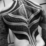 foto af geometri tatovering fra 01/13/2018 №035 - tatovering geometri -