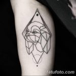 foto af geometri tatovering fra 01/13/2018 №041 - tatovering geometri -