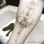 foto af geometri tatovering fra 01/13/2018 №058 - tatovering geometri -