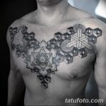 foto af geometri tatovering fra 01/13/2018 №068 - tatovering geometri -