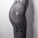 foto af geometri tatovering fra 01/13/2018 №069 - tatovering geometri -