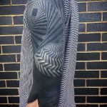 foto af geometri tatovering fra 01/13/2018 №074 - tatovering geometri -