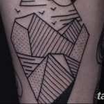 foto af geometri tatovering fra 01/13/2018 №085 - tatovering geometri -