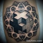 foto af geometri tatovering fra 01/13/2018 №092 - tatovering geometri -
