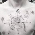 foto af geometri tatovering fra 01/13/2018 №102 - tatovering geometri -