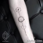foto af geometri tatovering fra 01/13/2018 №105 - tatovering geometri -