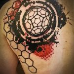 foto af geometri tatovering fra 01/13/2018 №111 - tatovering geometri -