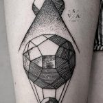 foto af geometri tatovering fra 01/13/2018 №112 - tatovering geometri -