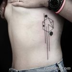 foto af geometri tatovering fra 01/13/2018 №121 - tatovering geometri -