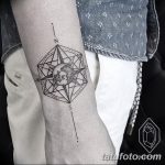 foto af geometri tatovering fra 01/13/2018 №124 - tatovering geometri -