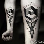 foto af geometri tatovering fra 01/13/2018 №129 - tatovering geometri -