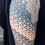 foto af geometri tatovering fra 01/13/2018 №130 - tatovering geometri -