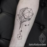 foto af geometri tatovering fra 01/13/2018 №141 - tatovering geometri -