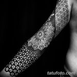 foto af geometri tatovering fra 01/13/2018 №145 - tatovering geometri -