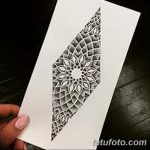 foto af geometri tatovering fra 01/13/2018 №168 - tatovering geometri -