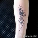 foto af geometri tatovering fra 01/13/2018 №170 - tatovering geometri -