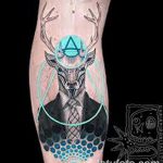 foto af geometri tatovering fra 01/13/2018 №172 - tatovering geometri -