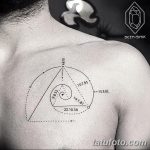 foto af geometri tatovering fra 01/13/2018 №181 - tatovering geometri -