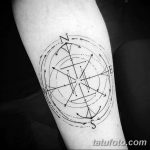 foto af geometri tatovering fra 01/13/2018 №185 - tatovering geometri -
