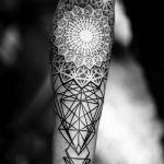foto af geometri tatovering fra 13.01.2018 №187 - tatovering geometri -