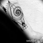 foto af geometri tatovering fra 01/13/2018 №195 - tatovering geometri -